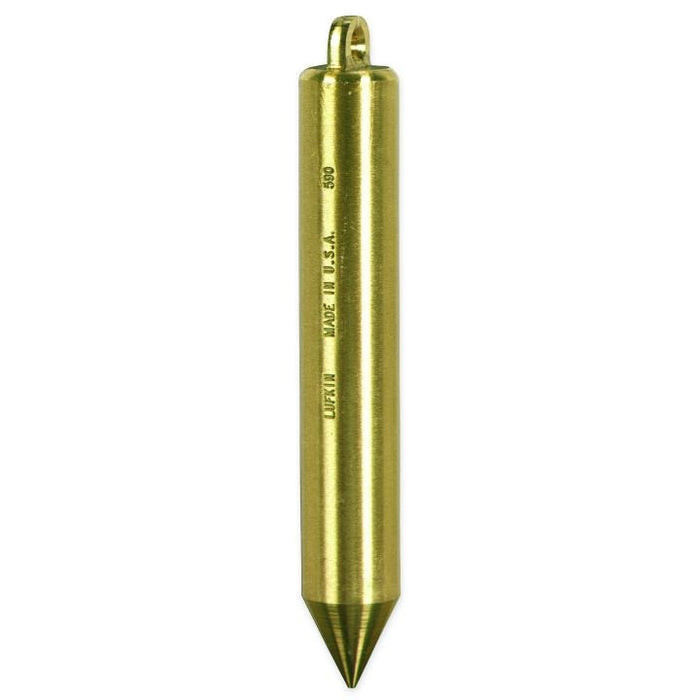 LUFKIN PLUMB BOB,BRASS INAGE 20 OZ - TT590N