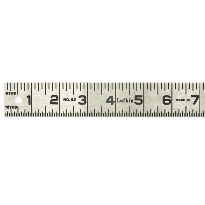 LUFKIN STEEL RULE,4' - 624FTN