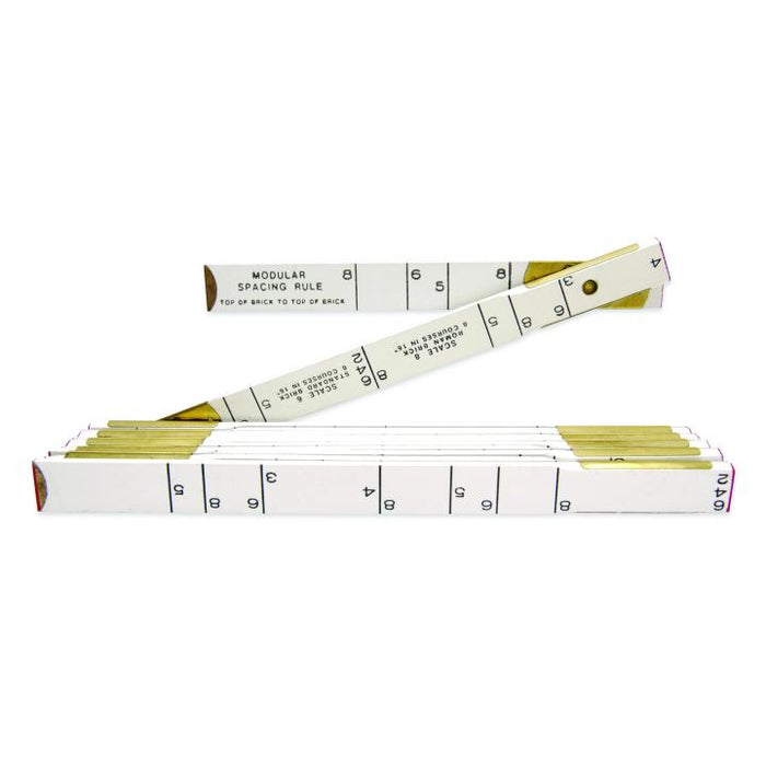 LUFKIN FOLDING RULE,6',MODULAR SPACING,MASONRY - 646LN