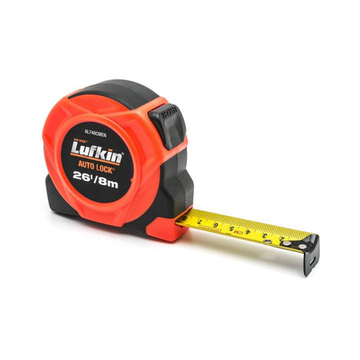 LUFKIN TAPE,1X26/8M,AUTOLOCK 700 SERIES - AL748CMEN