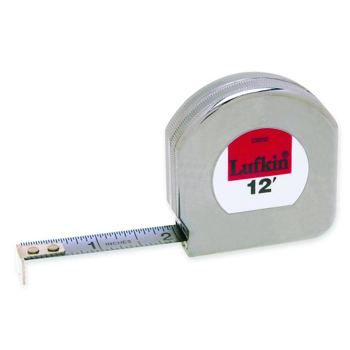 LUFKIN TAPE,SHORT 1/2X12 MEZURALL 1/10 - C9212X