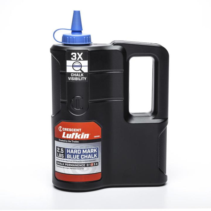 LUFKIN CHALK BOTTLE,BLUE ADVANCED,2.5LB - CB25BA