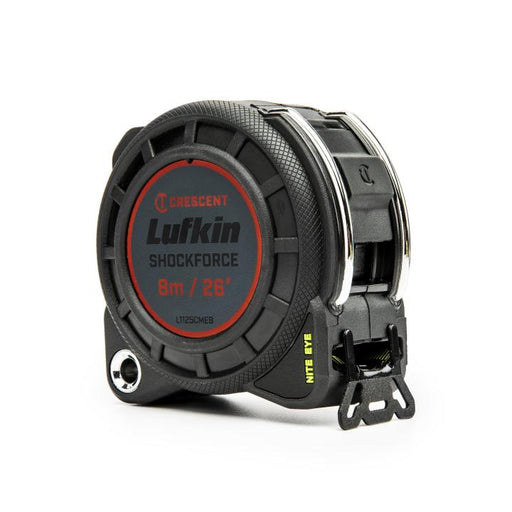 LUFKIN GEN 1 NITE EYE TAPE MEASURE, 8M/26' - L1125CMEB-02