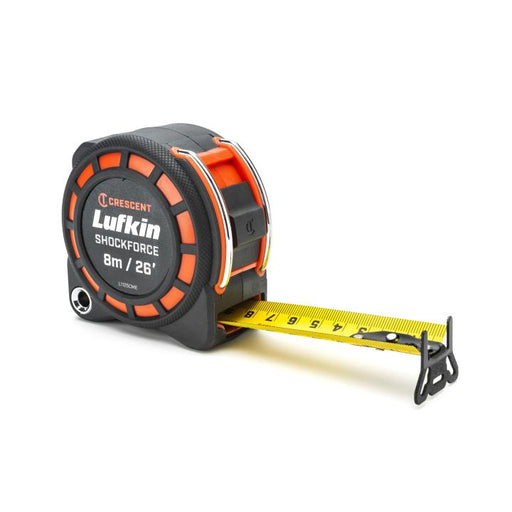 LUFKIN GEN 1 SHOCKFORCE TAPE MEASURE, 8M/26' - L1125CME-02
