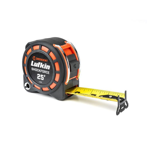 LUFKIN GEN 1 SHOCKFORCE TAPE MEASURE, 25' - L1125-02