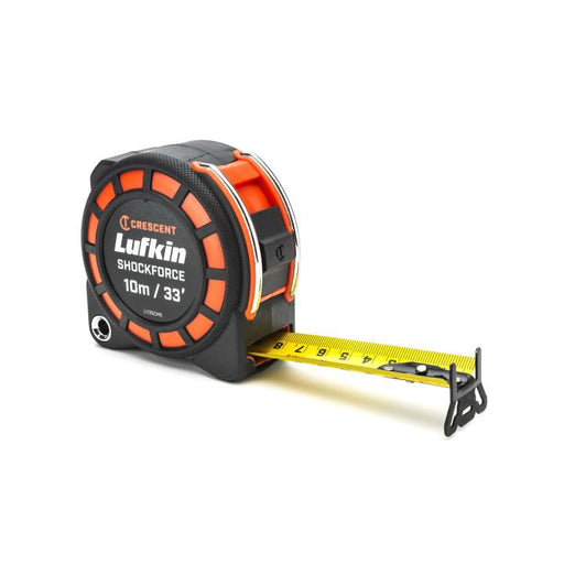 LUFKIN GEN 1 SHOCKFORCE TAPE MEASURE, 10M/33' - L1135CME-02