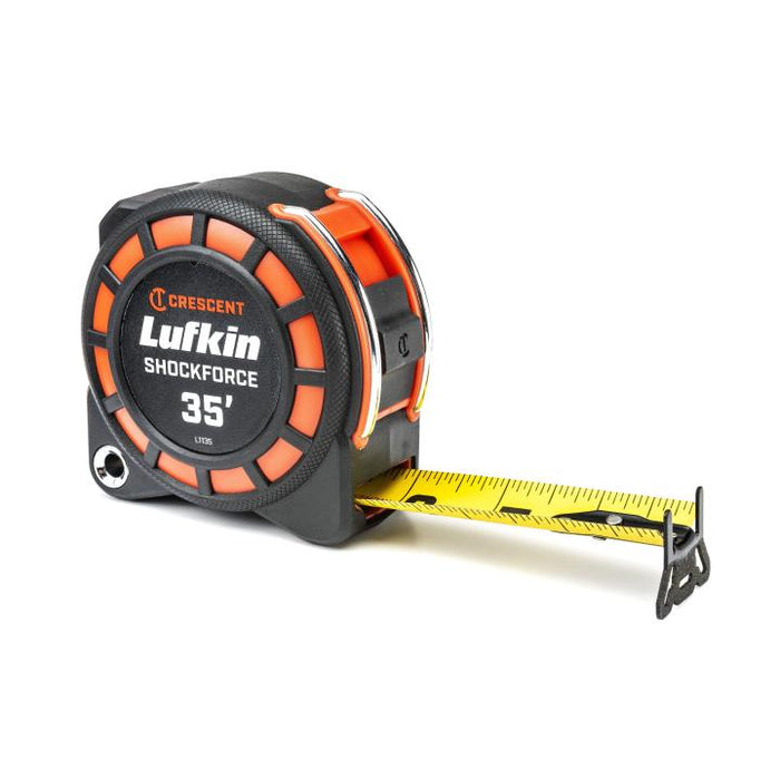 LUFKIN GEN 1 SHOCKFORCE TAPE MEASURE, 35' - L1135-02