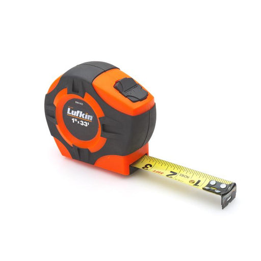 LUFKIN TAPE,1"X33',HI-VIZ ORANGE - PHV1433N