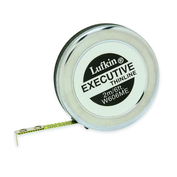 LUFKIN TAPE,SHORT,EXEC,THINLINE,1/4"X8' - W608