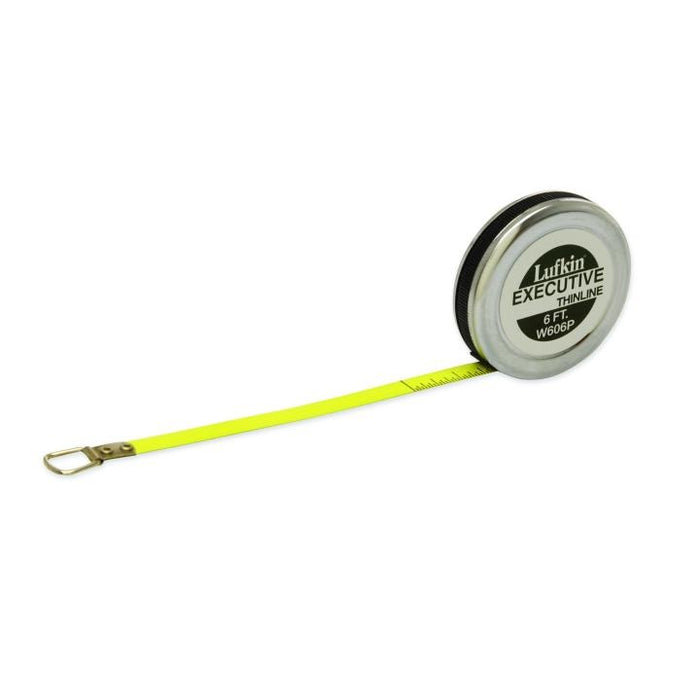LUFKIN TAPE,SHORT EXEC.DIAMETER 1/4"X6 - W606P