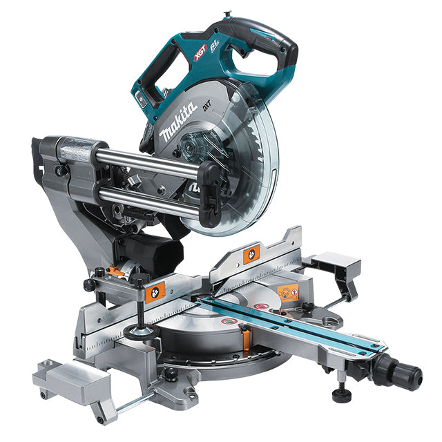 MAKITA - 40VMAX XGT BRUSHLESS 8-1/2" DUAL COMPOUND MITRE SAW W/AWS, 4.0AH X1KIT - LS002GM102