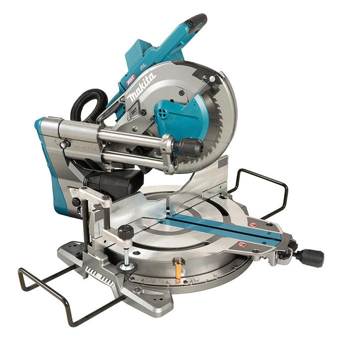 MAKITA - 40VMAX XGT BRUSHLESS 10" DUAL COMPOUND MITRE SAW W/AWS, 4.0AH X1KIT - LS004GM102