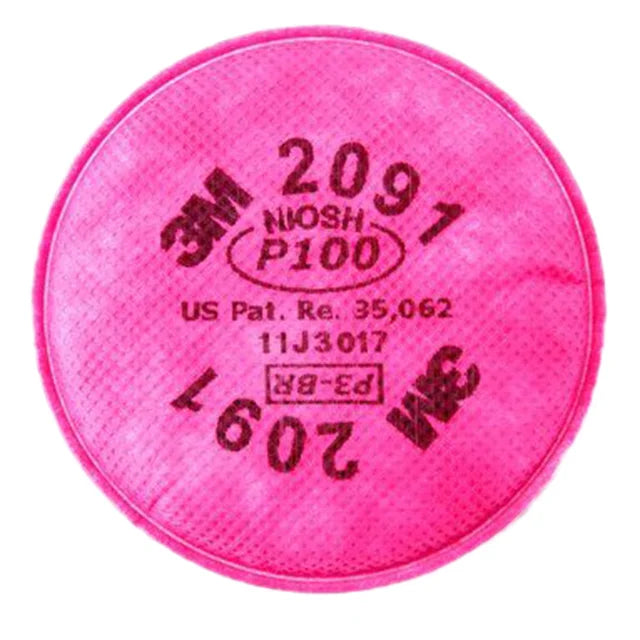 3M - P100 ORGANIC PARTICULATE FILTER W/ NUISANCE LEVEL ORGANIC VAPOUR RELIEF [2/PK] - 2091