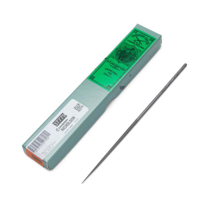 NICHOLSON FILE,6.25",NEEDLE,ROUND,CUT 0,BX - 37779