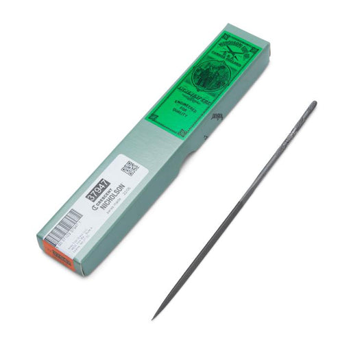 NICHOLSON FILE,6.25",NEEDLE,3-SQUARE,CUT 0,BX - 37947