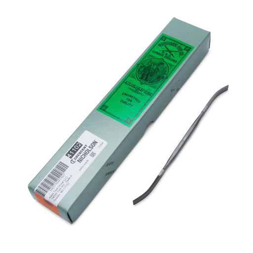 NICHOLSON FILE,7.5",RIFFLER,SILSMTH,ST 10,CUT 2,BX - 41102