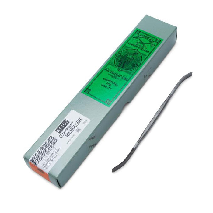 NICHOLSON FILE,7.5",RIFFLER,SILSMTH,ST 10,CUT 2,BX - 41102