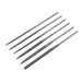 NICHOLSON FILE SET,6PC,SWISS ASSORTMNT,5-1/2",PCH - 42030L