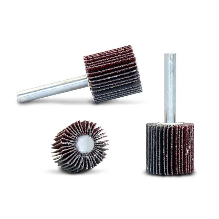 FLEXOVIT - 1"X1"X1/4" SHANK A80 MOUNTED FLAP WHEEL - PA503