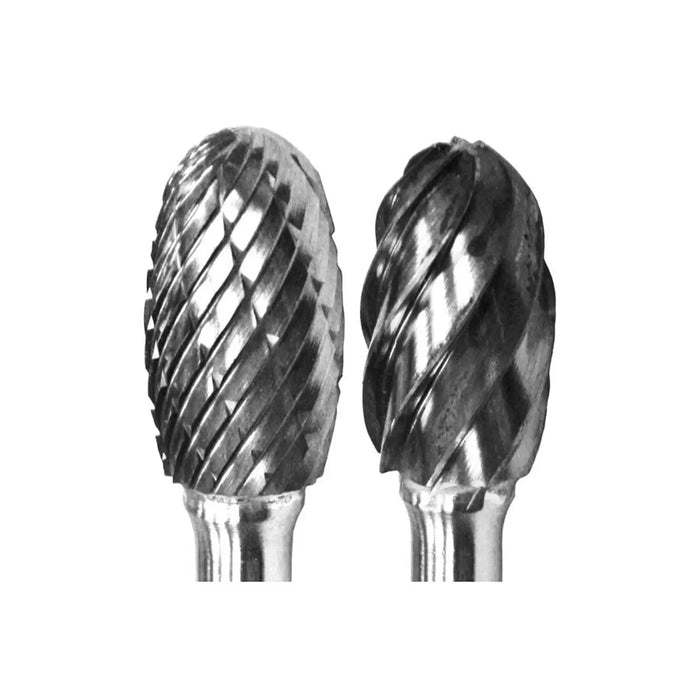 Platinum Original SE5DCLG Carbide Burr, Double cut, Regular - 1/2" x 1/4 Shank, LONG - 50,000 RPM