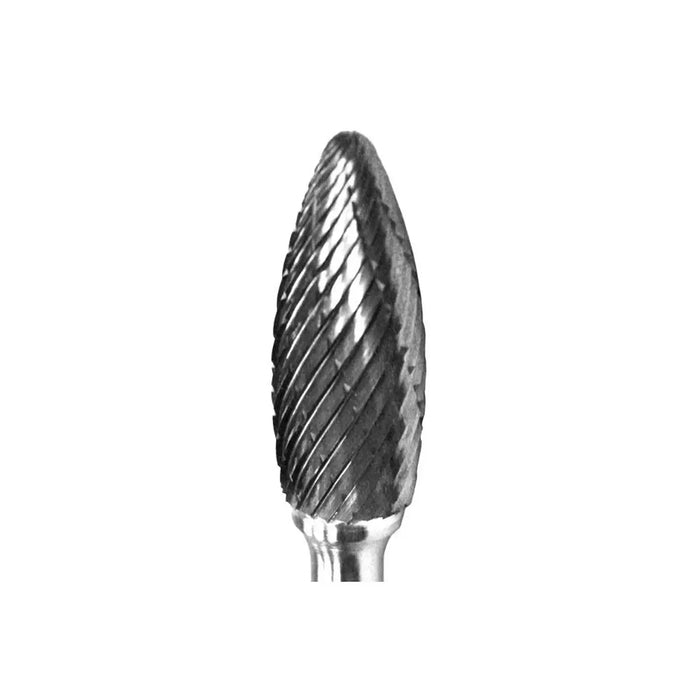 Platinum Original SH5DC Carbide Burr - Double Cut - Regular - 1/2" x 1/4" Shank - 50,000 Max RPM