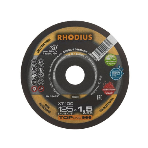 Rhodius CERAMICON CUTTING DISC - 6" X 1/16" X 7/8" Type 1