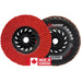 Platinum Razor-Flap Ceramic T27 Flap Discs - Steel/SS/Alu - Ceramic - 5" X 5/8"-11 - 12,250 Rpm - #40