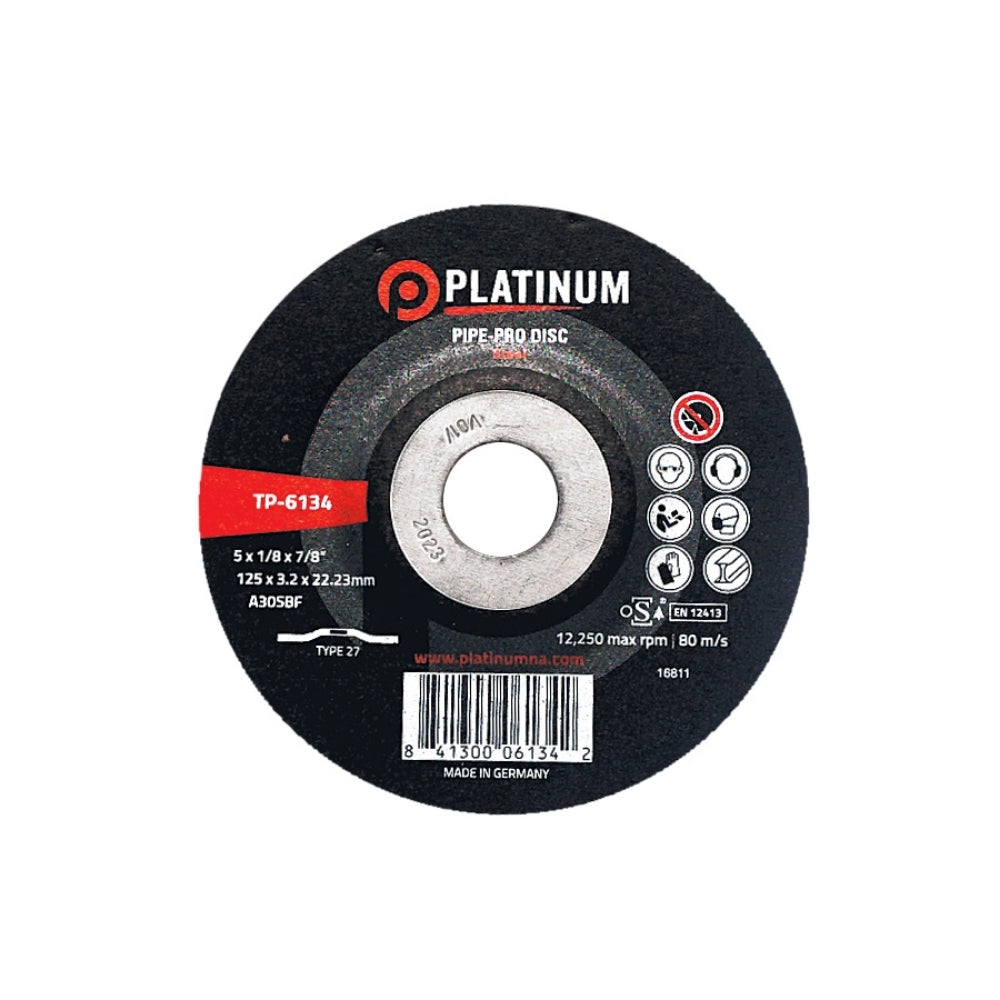 Platinum Pipe-Pro Disc - Type 27 - Steel - 6