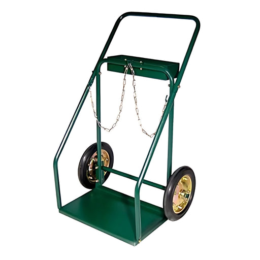 PowerWeld CYT-14CH Large Dual Cylinder Cart with Rubber Wheels