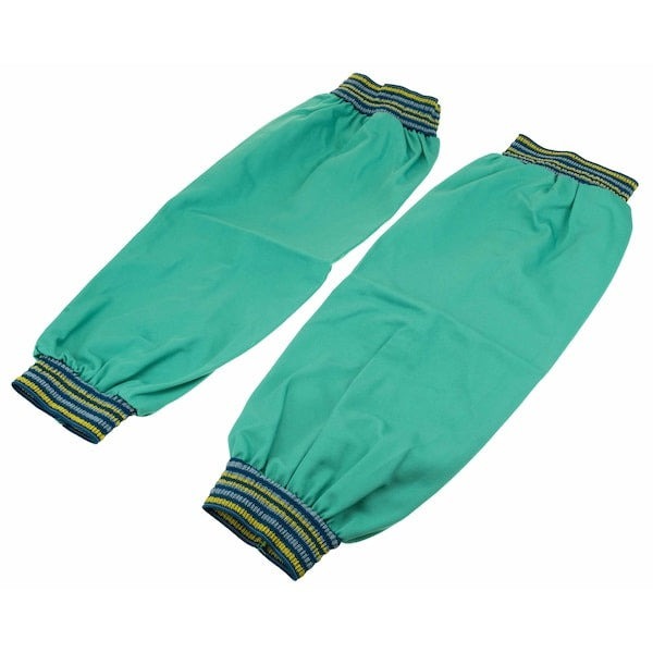 POWERWELD - COMBINATION WELDING SLEEVES, FR COTTON AND PIGSKIN LEATHER, 19" - PW9096