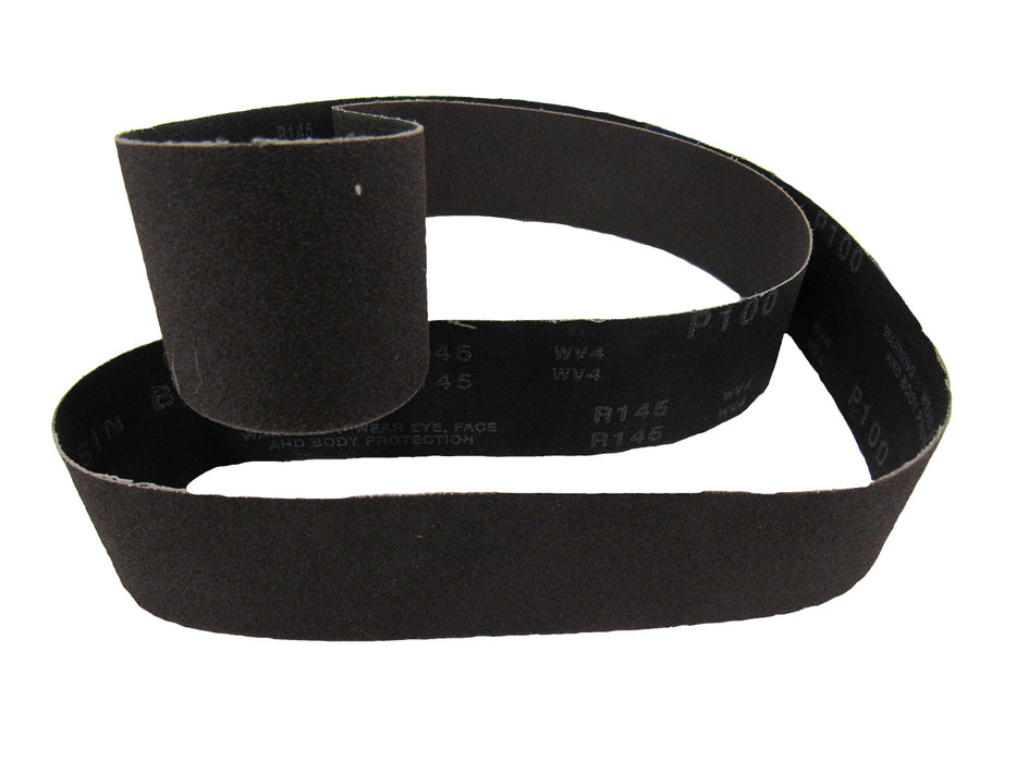 FLEXOVIT - 6" X 48" 24 GRIT ALUMINUM OXIDE INDUSTRIAL SANDING BELT - R1460C