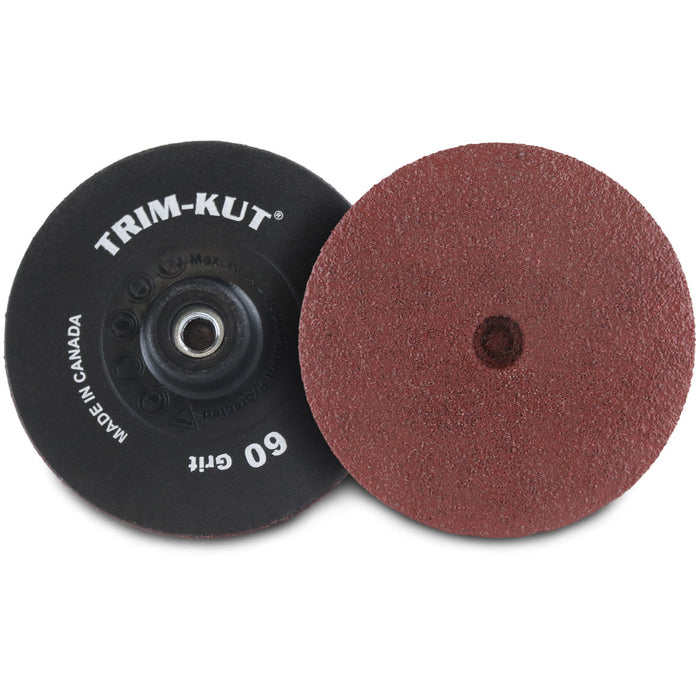 FLEXOVIT - 3X5/16-18 THREAD A60 TRIM-KUT SANDING DISC - S0360A