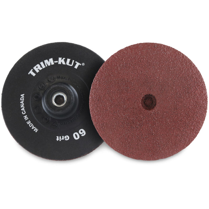 FLEXOVIT - 5X5/16-18 THREAD A60 TRIM-KUT SANDING DISC - S0560A