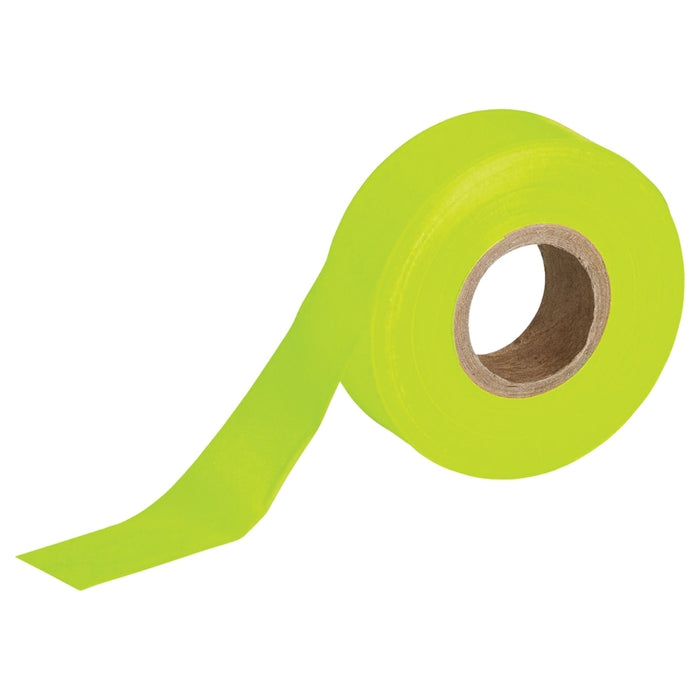 Brady Standard Flagging Tape - 1-3/16 x 150' - Fluorescent Lime