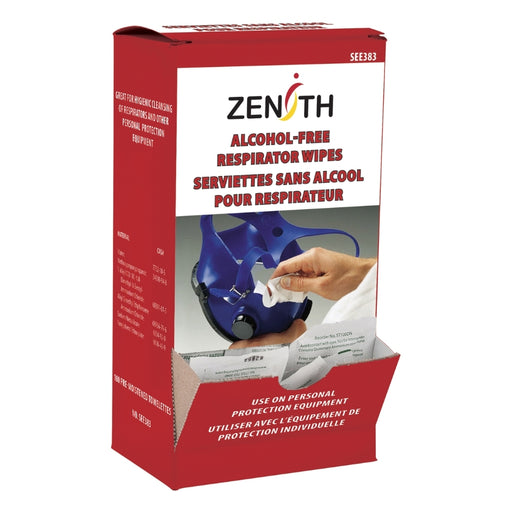 ZENITH Respirators & PPE Cleaning Wipes, Wipes (Pack of 100)