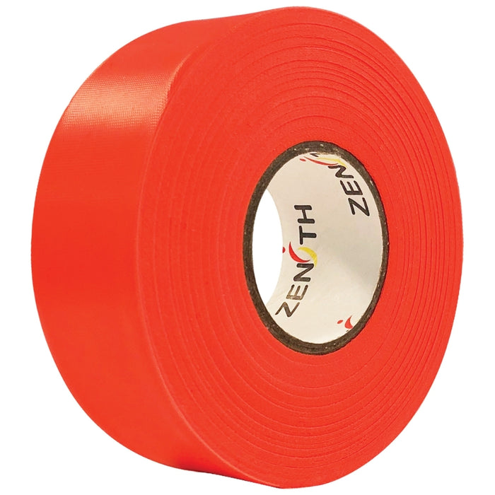 Zenith Flagging Tape, 1.1875" W x 164' L, Fluorescent Orange