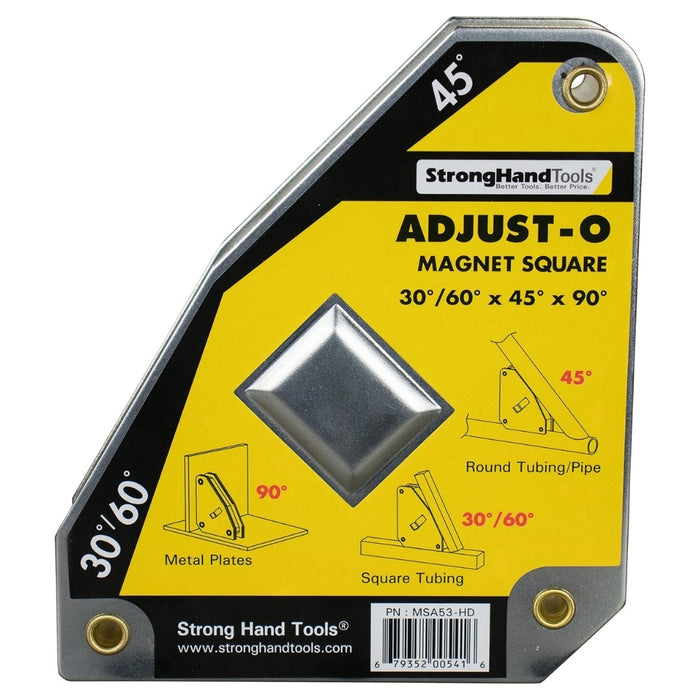 Strong Hand Tools Adjust-O™ Magnet Squares - MSA53-HD - Large