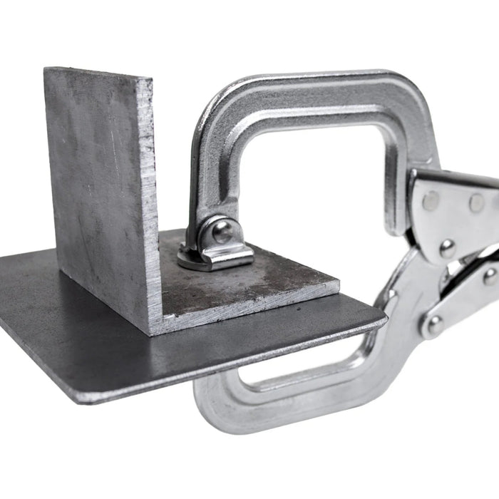 Strong Hand Tools Locking C-Clamps - PR115S - Swivel Pad - 4" Opening