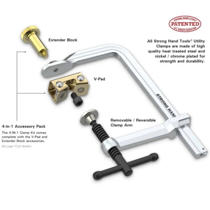 Strong Hand Tools Medium Duty 4-in-1 Clamps