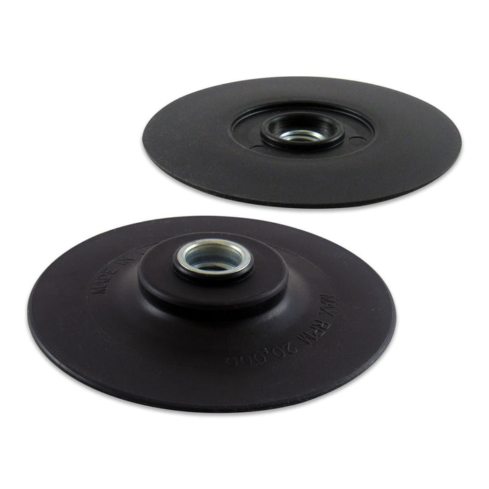 FLEXOVIT - 4-1/2X5/8-11 LOW PROFILE BACKING PAD FOR RESIN FIBER SANDING DISCS - SK4065Q