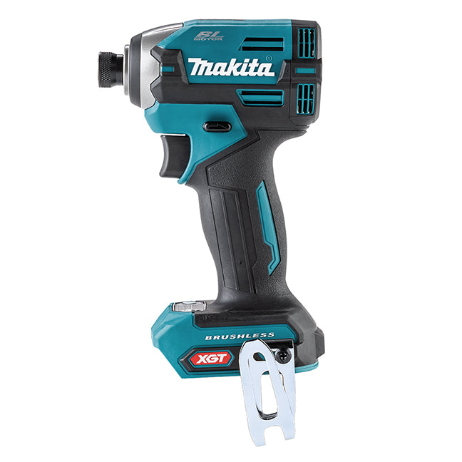 MAKITA - 40VMAX XGT BRUSHLESS 1/4" IMPACT DRIVER, TOOL ONLY - TD003GZ