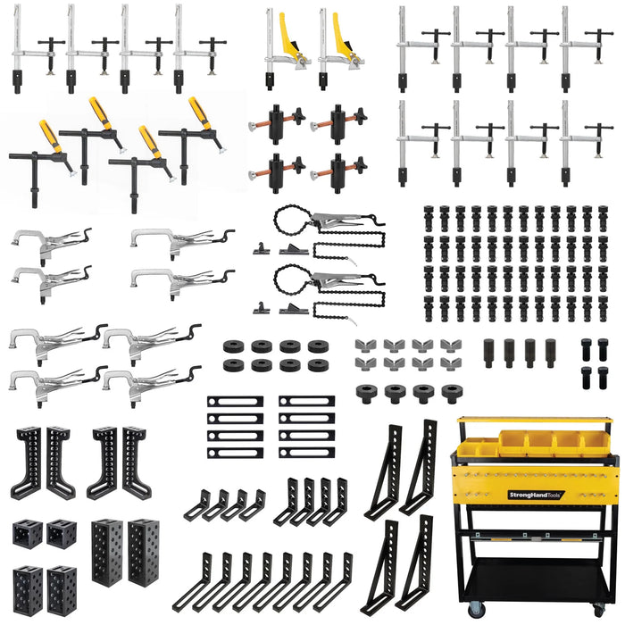 STRONG HAND TOOLS - 149 PIECE FIXTURING KIT FOR 5/8" HOLES - TMK850