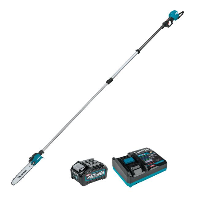 MAKITA - 40VMAX XGT BRUSHLESS 10" TELESCOPIC POLE CHAINSAW, 4.0AH X1KIT - UA002GM101