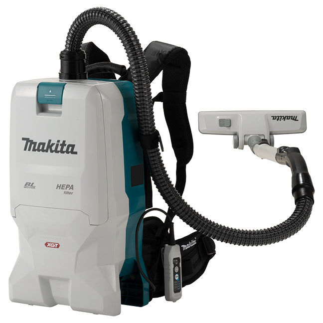 MAKITA - 40VMAX XGT BRUSHLESS 6 L BACKPACK VACUUM CLEANER, TOOL ONLY - VC011GZ