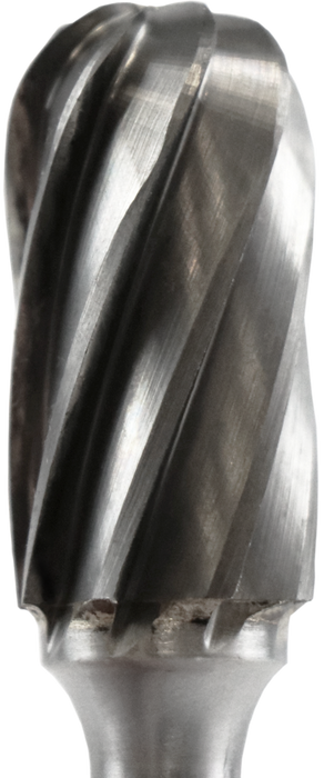 FLEXOVIT - 1/2X1X1/4SH SC-5 BALL NOSE CYL CARBIDE BUR ALUMINUM CUT - VC20R5