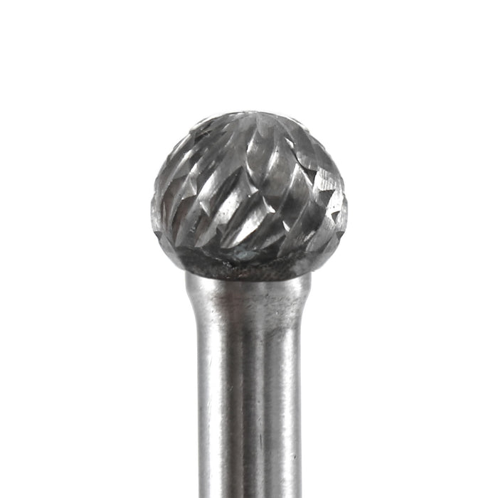 FLEXOVIT - 5/8X9/16X1/4SH SD-6 BALL CARBIDE BUR DOUBLE CUT - VD22M2