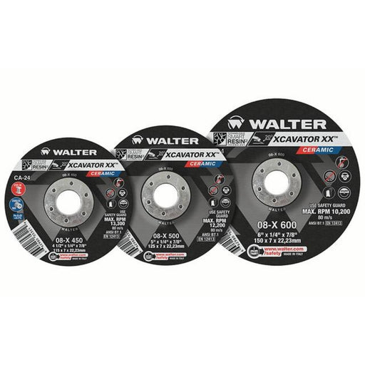 WALTER XCAVATOR XX™ - 5"x 1/4"x 7/8"