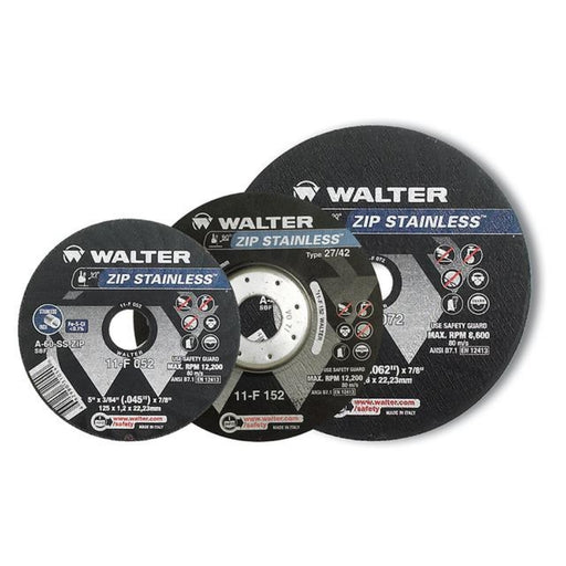 WALTER ZIP STAINLESS™ - 5"x3/64