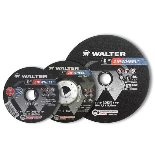 WALTER ZIPCUT T1 CUT-OFF WHEEL - 5" X 3/64X7/8