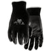 Watson 390 Stealth Original, Hard-Wearing Nitrile Coating, Lightly Textured Finish, Nylon Seamless Knit Shell, Black - 390L - Large